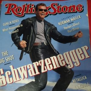 Arnold Schwarzenegger Rolling Stone #611 August 1991